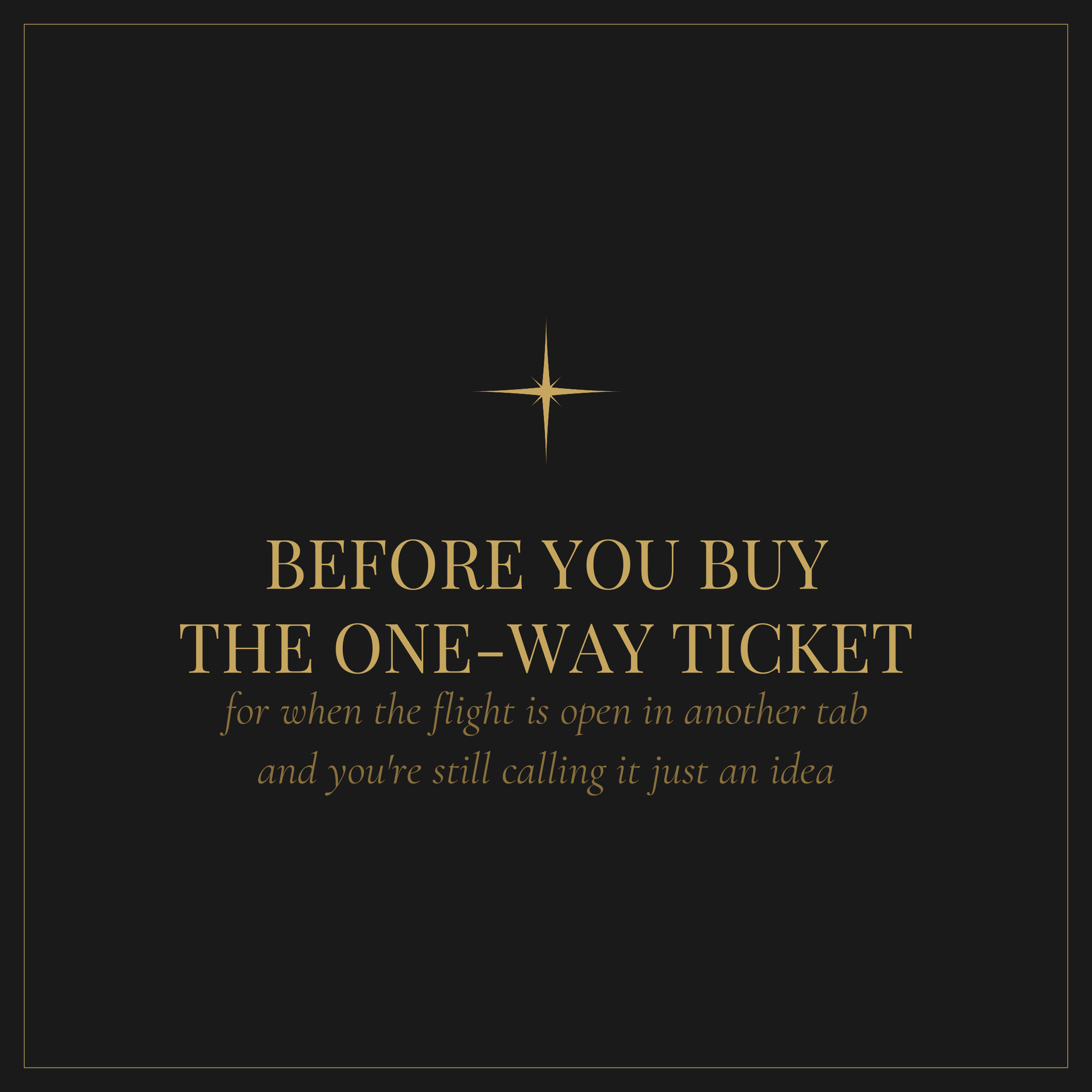 Before You Buy the One-Way Ticket — workbook for deciding whether to move abroad