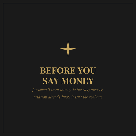 Before You Say Money cover