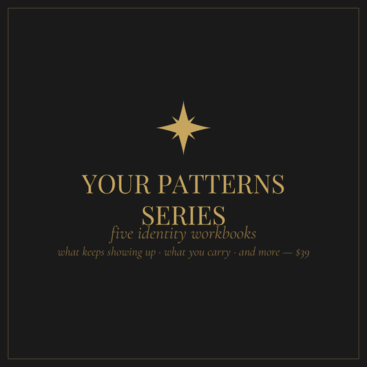 Your Patterns Series — five identity workbooks