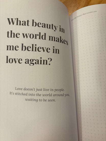 Love and the Real You journal cover — relationship self-reflection workbook by No More Bullsh*t