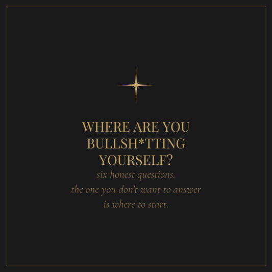 Where Are You Bullsh*tting Yourself - free NMBS front-door workbook cover